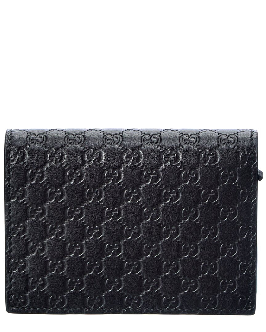 Gucci Gg Leather Bifold Wallet