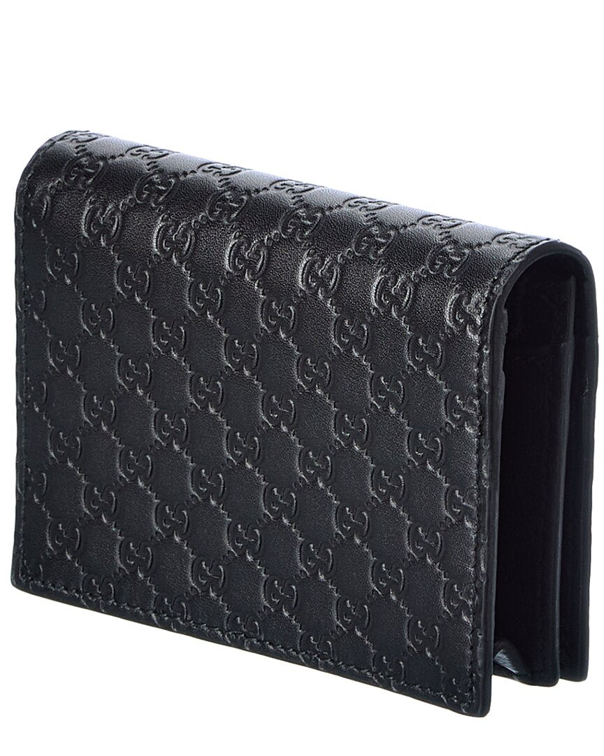 Gucci Gg Leather Bifold Wallet