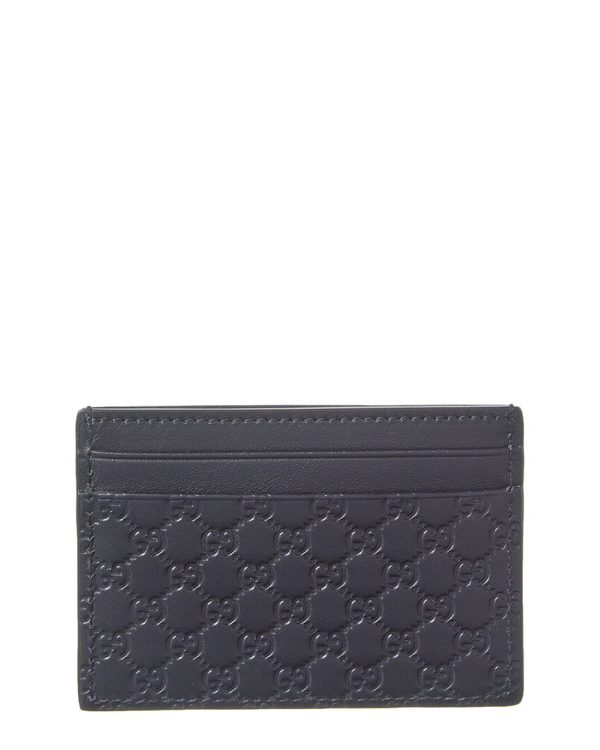 Gucci Gg Leather Card Holder