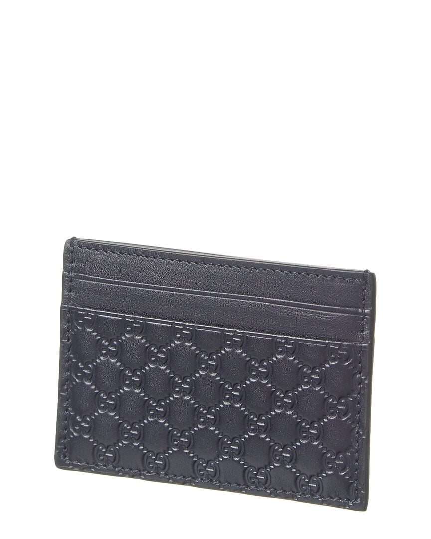 Gucci Gg Leather Card Holder