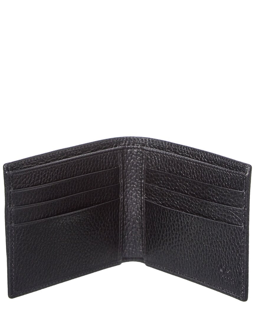 Gucci Gg Canvas & Leather Bifold Wallet