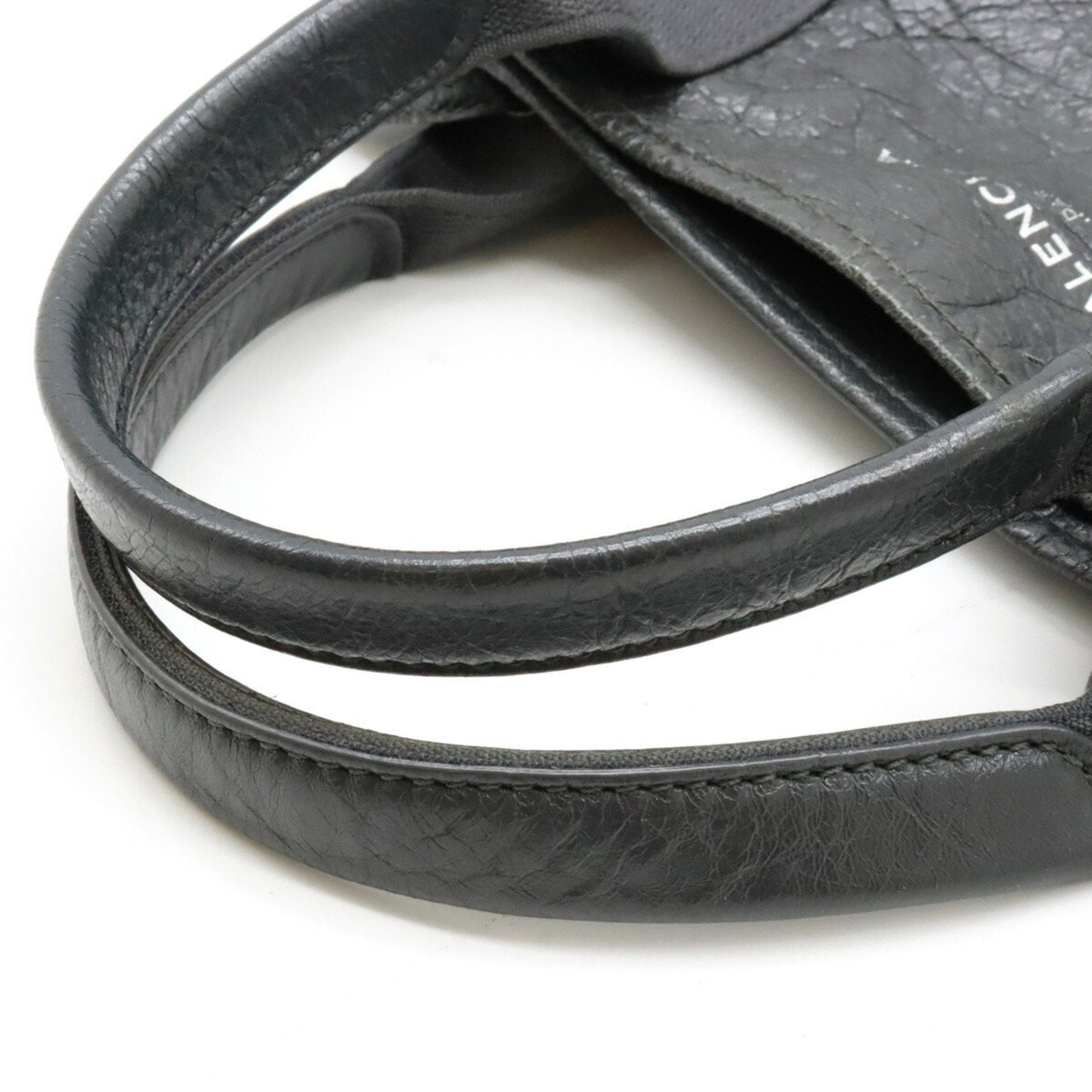 balenciaga Navy Cabas Tote