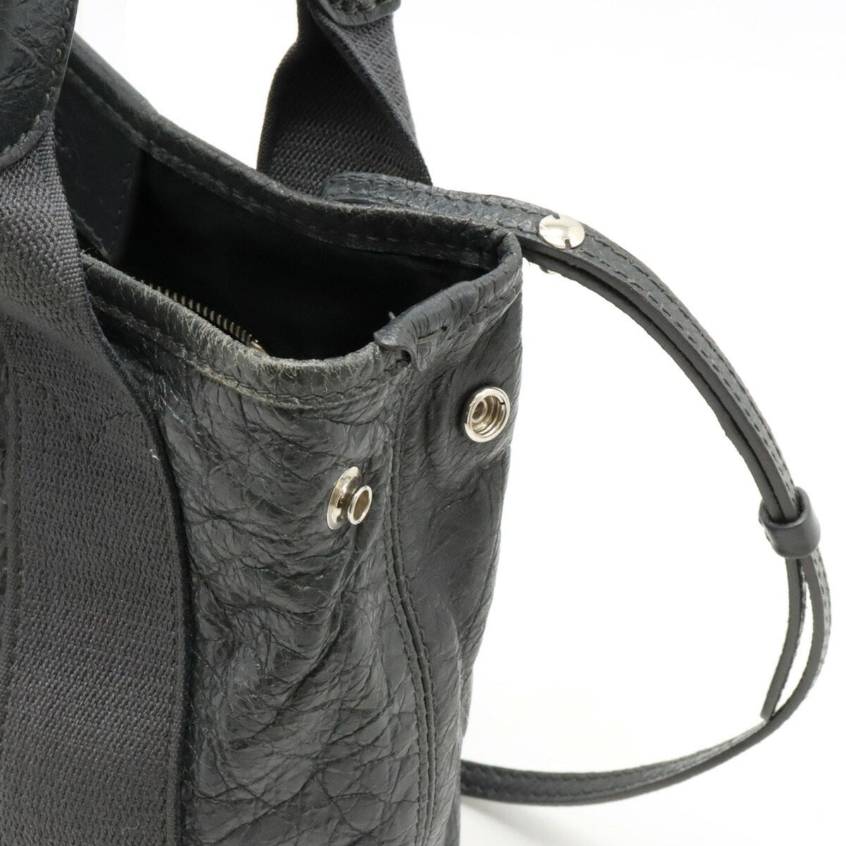 balenciaga Navy Cabas Tote