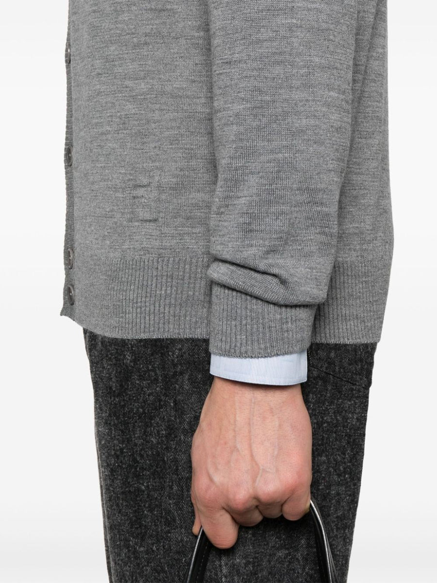 Fendi Men `Ff` Cardigan