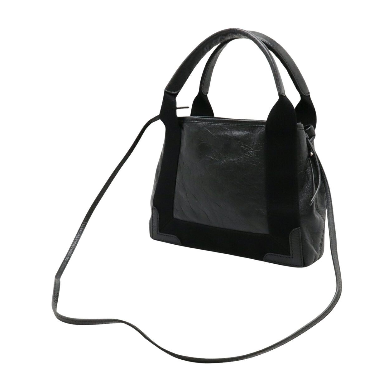 balenciaga Navy Cabas Tote