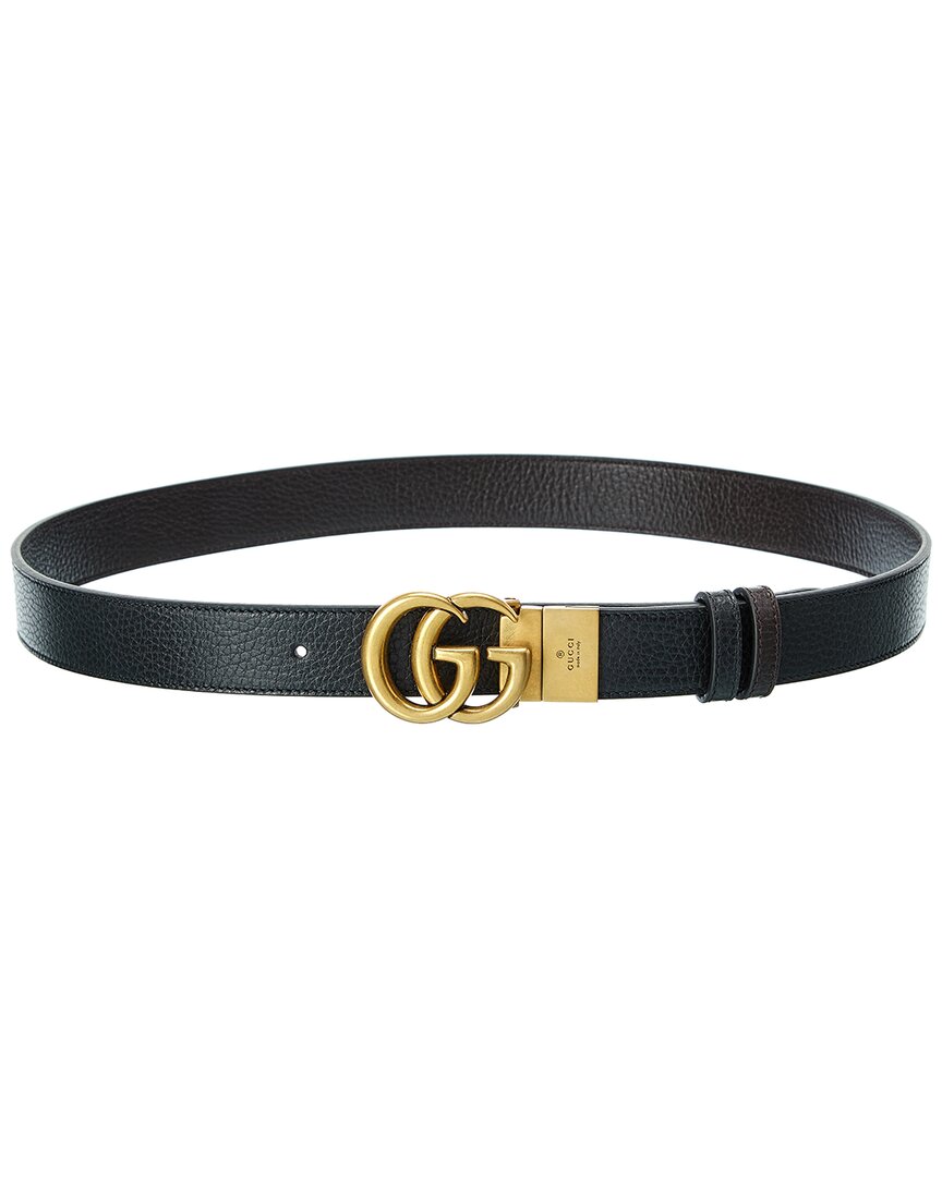 Gucci Gg Marmont Reversible Leather Belt