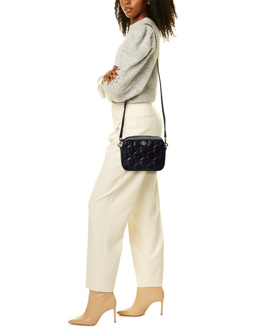 Gucci Gg Matelasse Leather Shoulder Bag