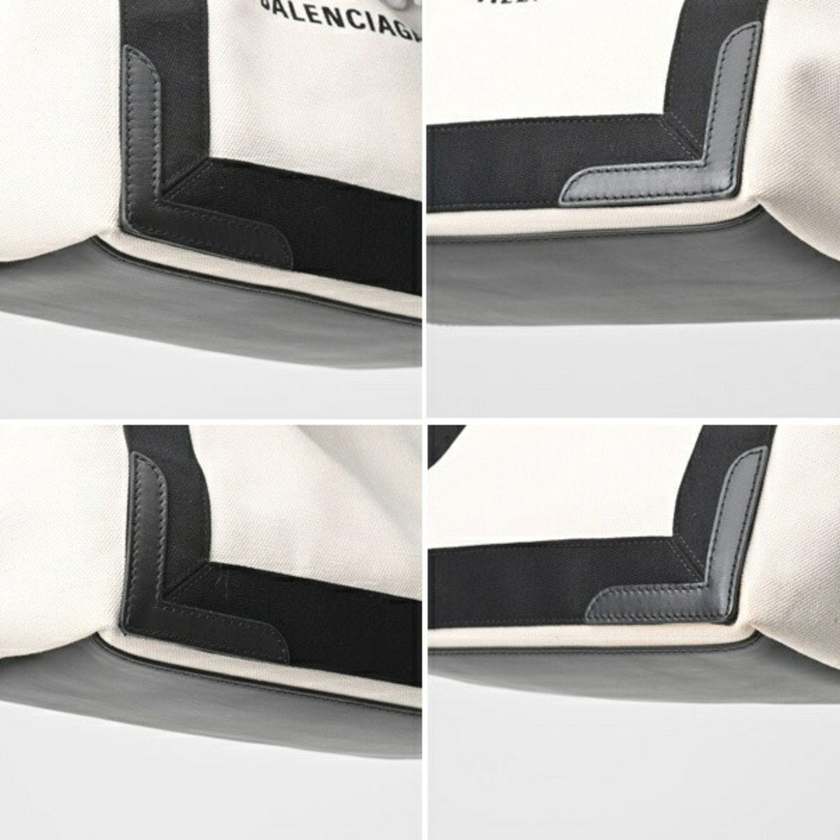 balenciaga Navy Cabas Tote