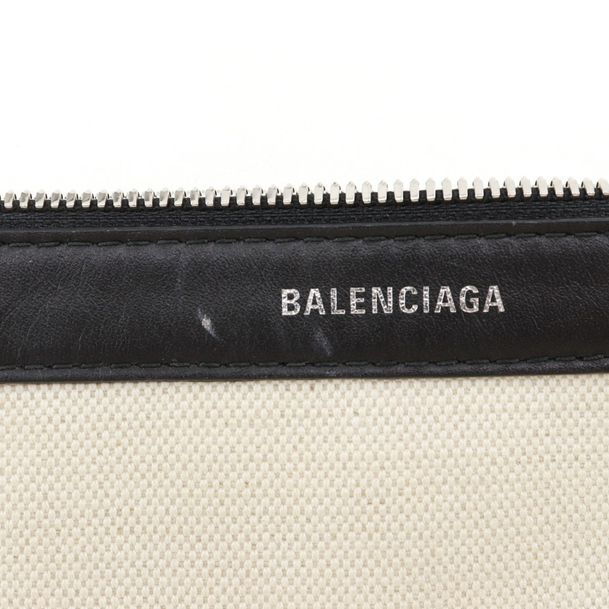 balenciaga Navy Cabas Tote