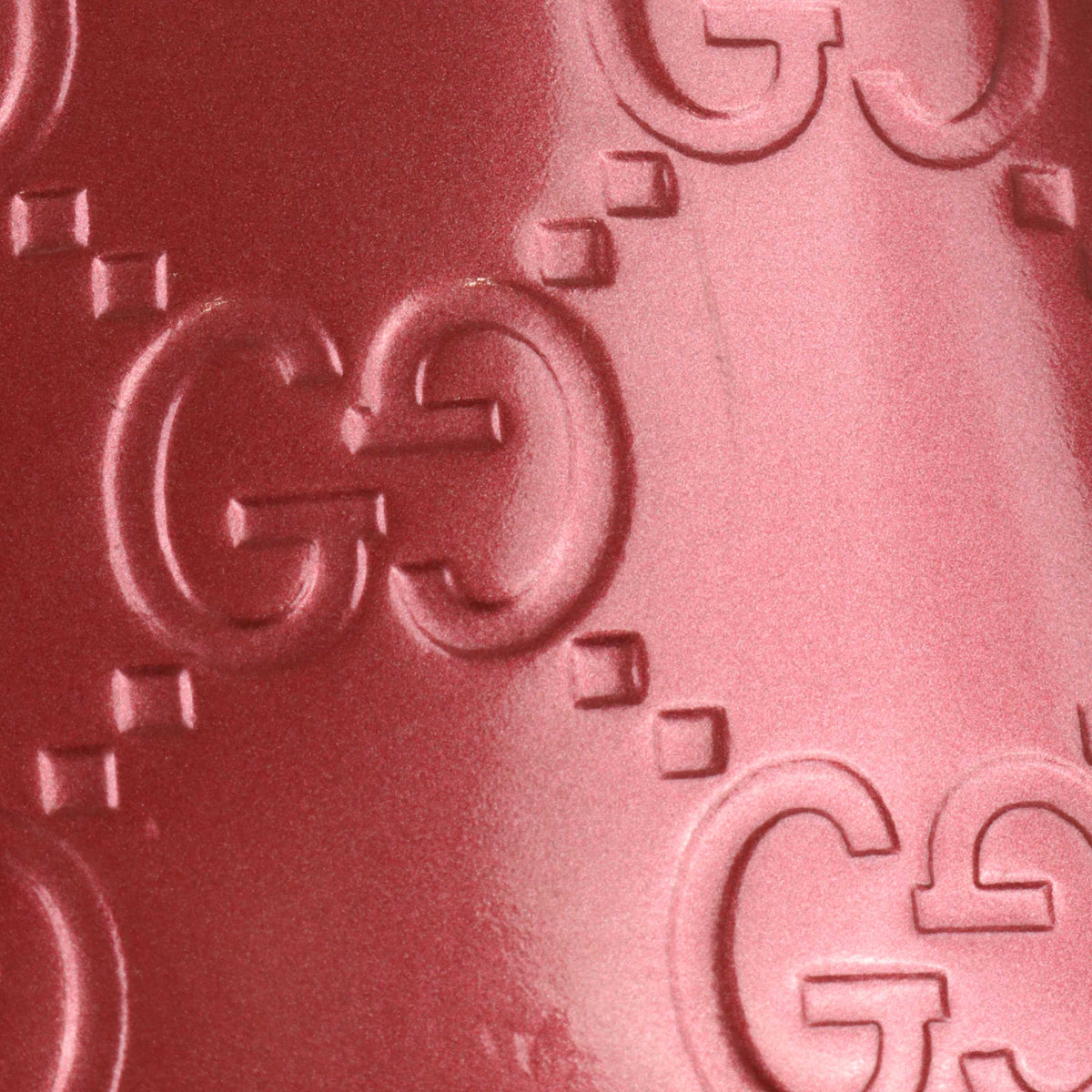 Gucci Metallic Pink Patent Zipped Long Wallet.