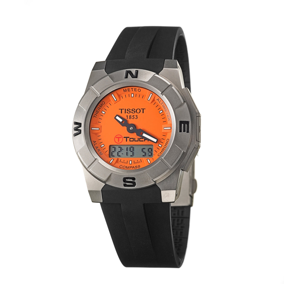 Tissot Men's T0015204728100 T-Touch 43mm Quartz Watch