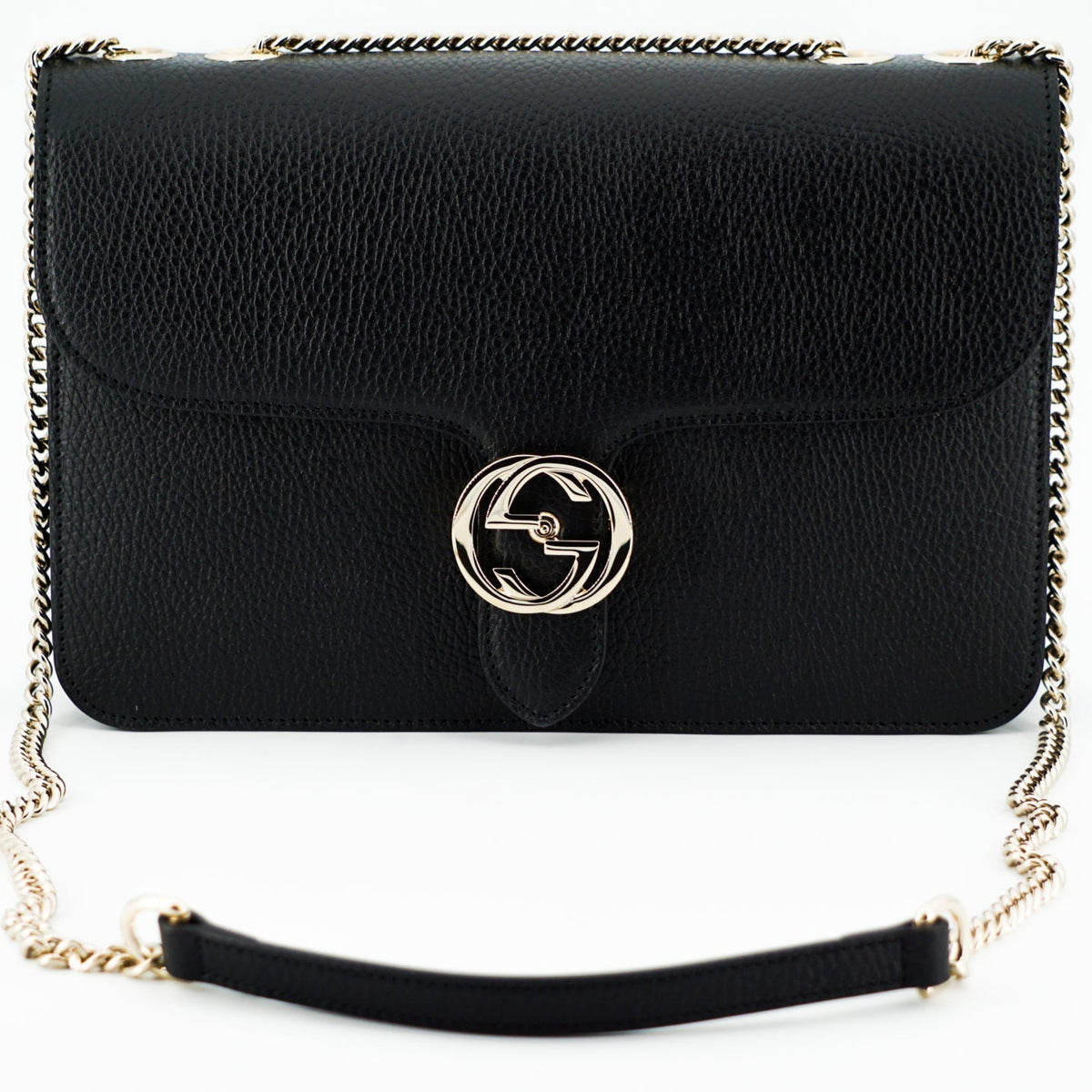 Gucci Calf Leather Shoulder Bag