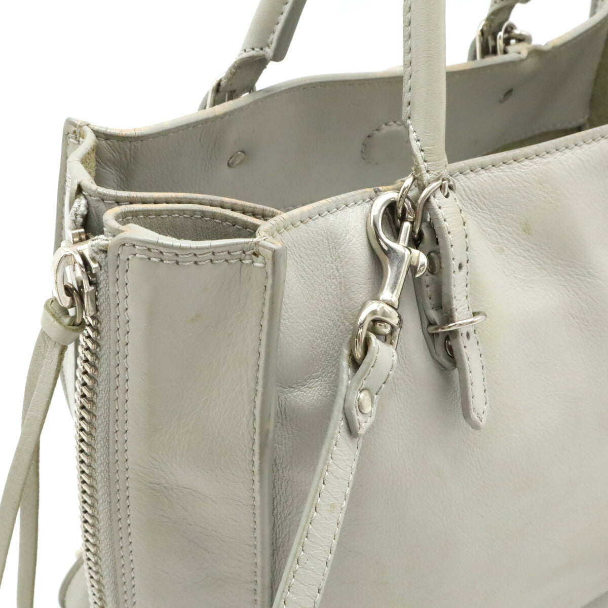 balenciaga Mini Paper Leather Handbag 2WAY