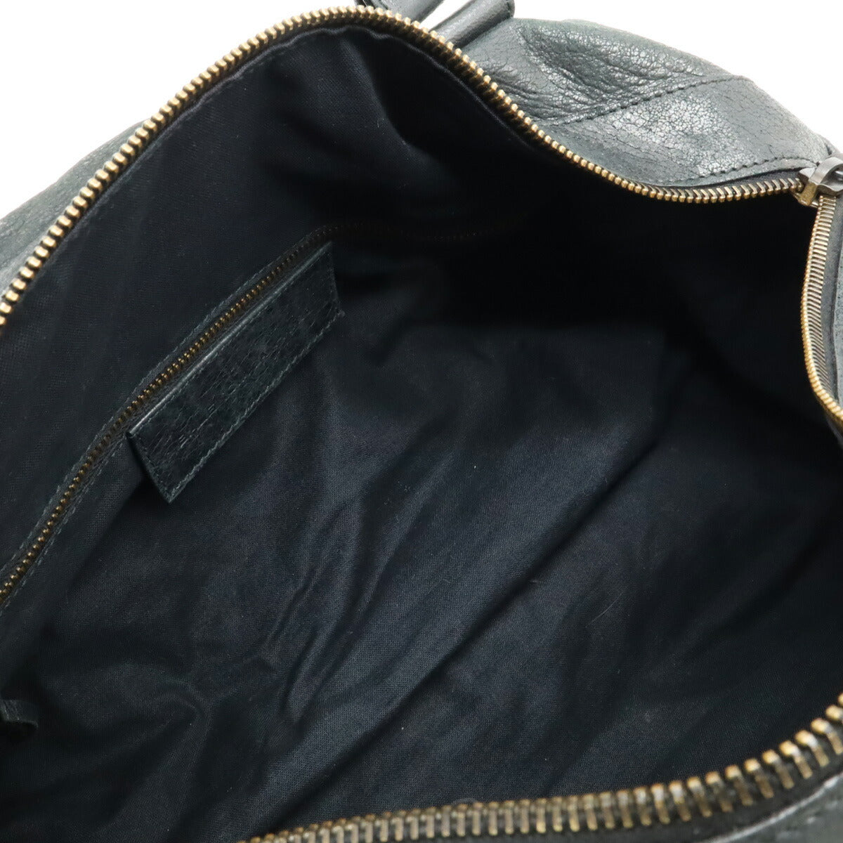 balenciaga The Twiggy Leather Handbag Dark Gray