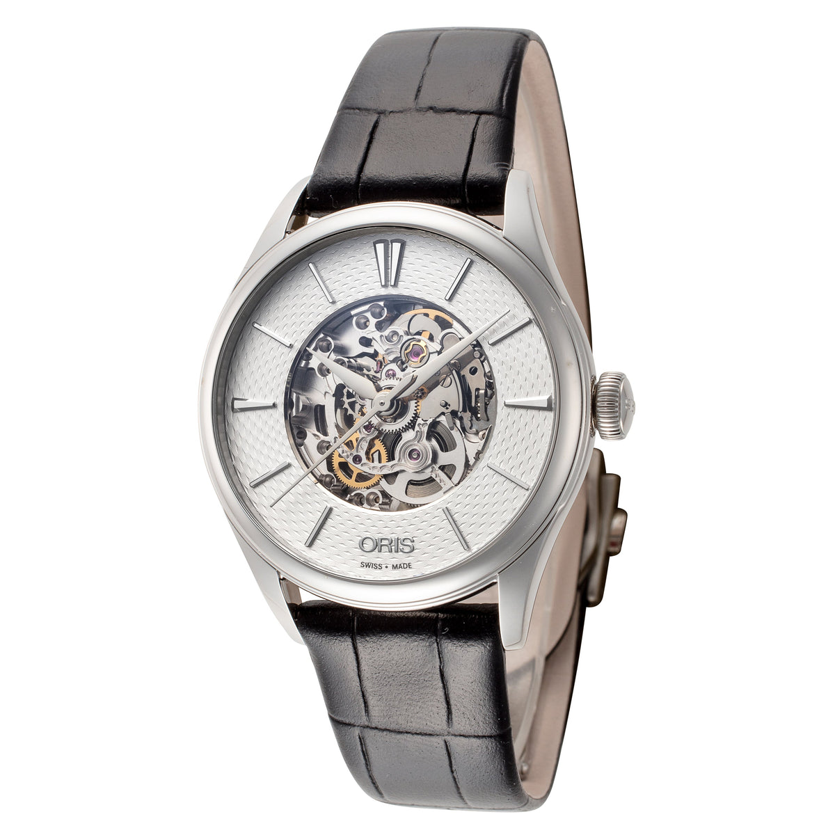 Oris Women's Artelier Skeleton 33mm Auto Watch