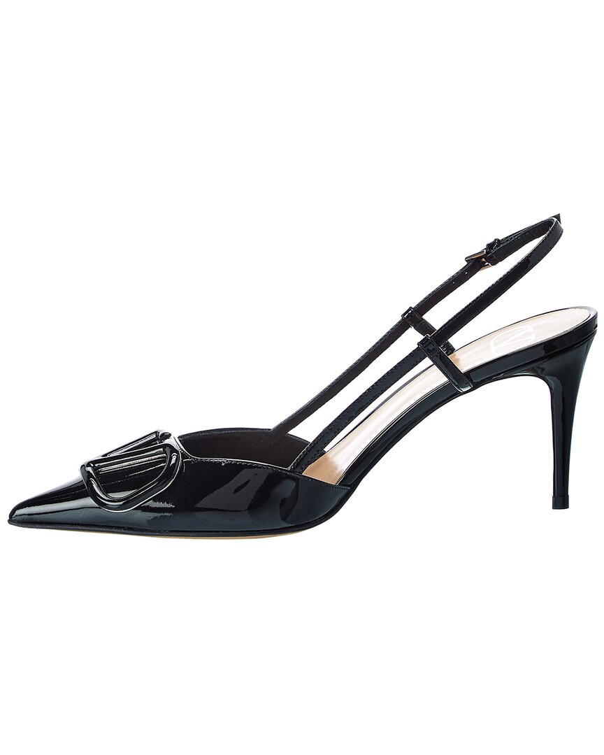 Valentino Vlogo 80 Patent Slingback Pump