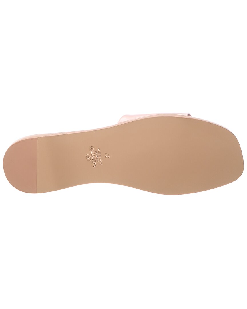 Valentino Vlogo Leather Sandal