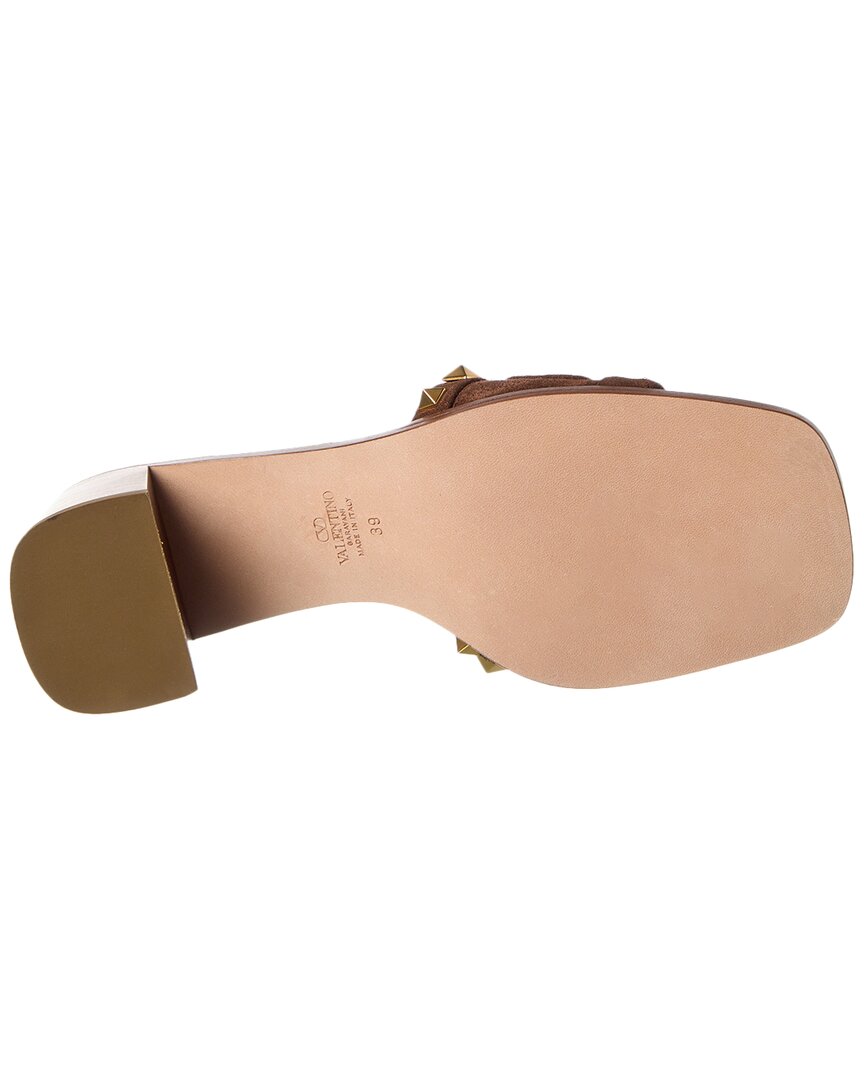 Valentino Vlogo 60 Suede Sandal
