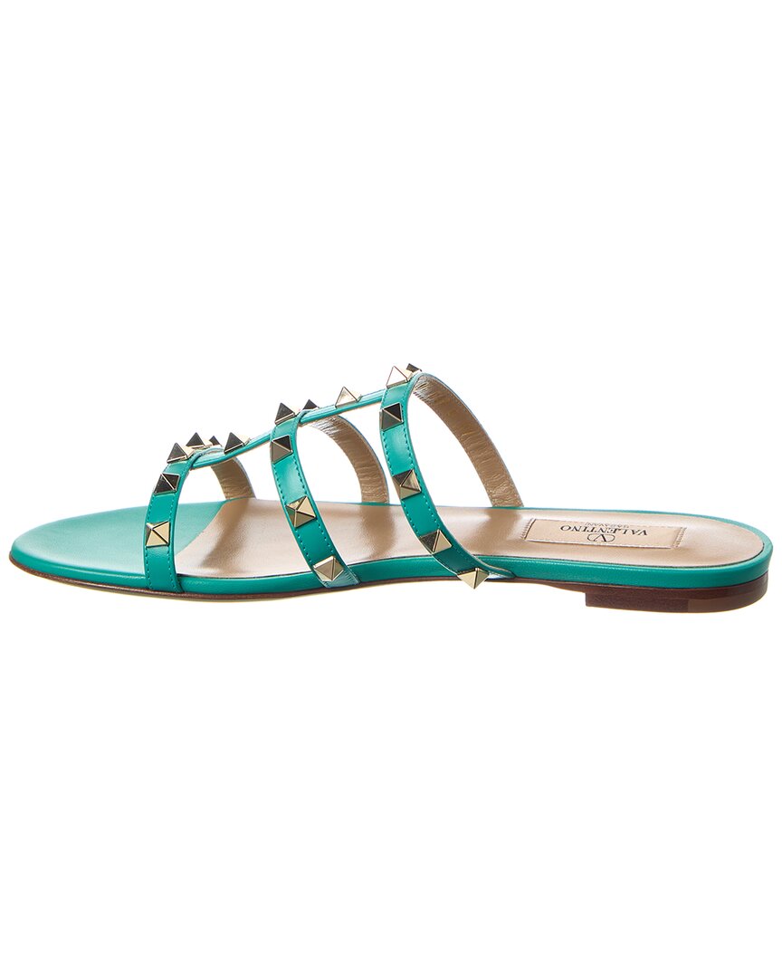 Valentino Rockstud Caged Leather Sandal