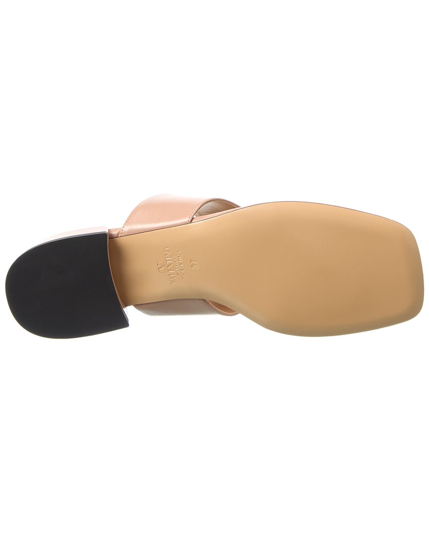 Valentino Vlogo Signature 20 Leather Sandal
