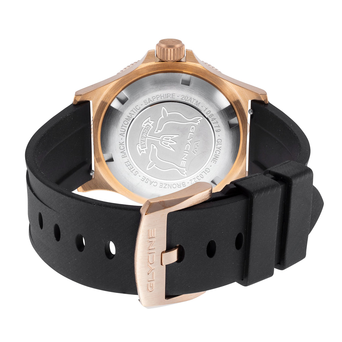Glycine Men's Combat Sub Sport 42 Bronze 42mm Automatic Watch