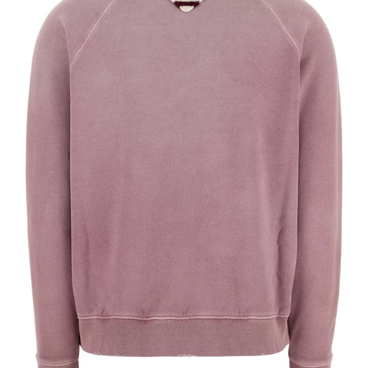 PRADA Distressed Cotton Sweatshirt for Women - SS25