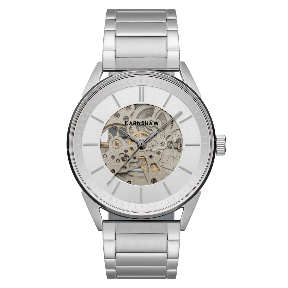 Thomas Earnshaw Men's Bayshore Skeleton 42mm Automatic Watch