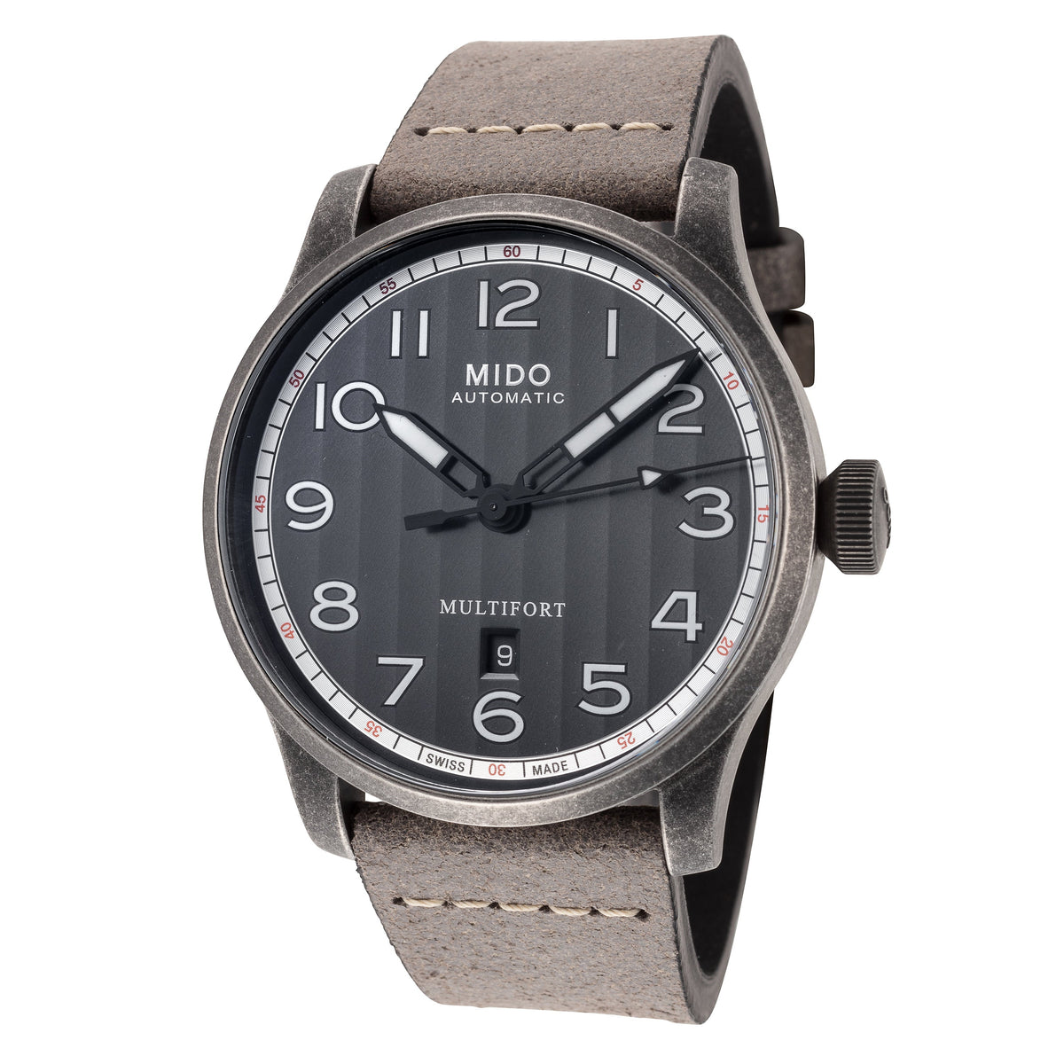Mido Men's Multifort 44mm Automatic Watch