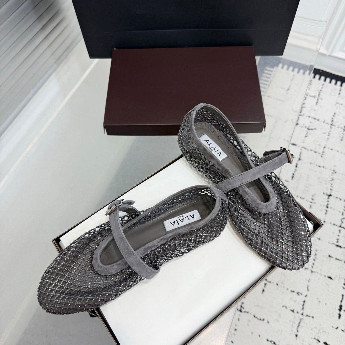 ALAIA BALLET FLATS