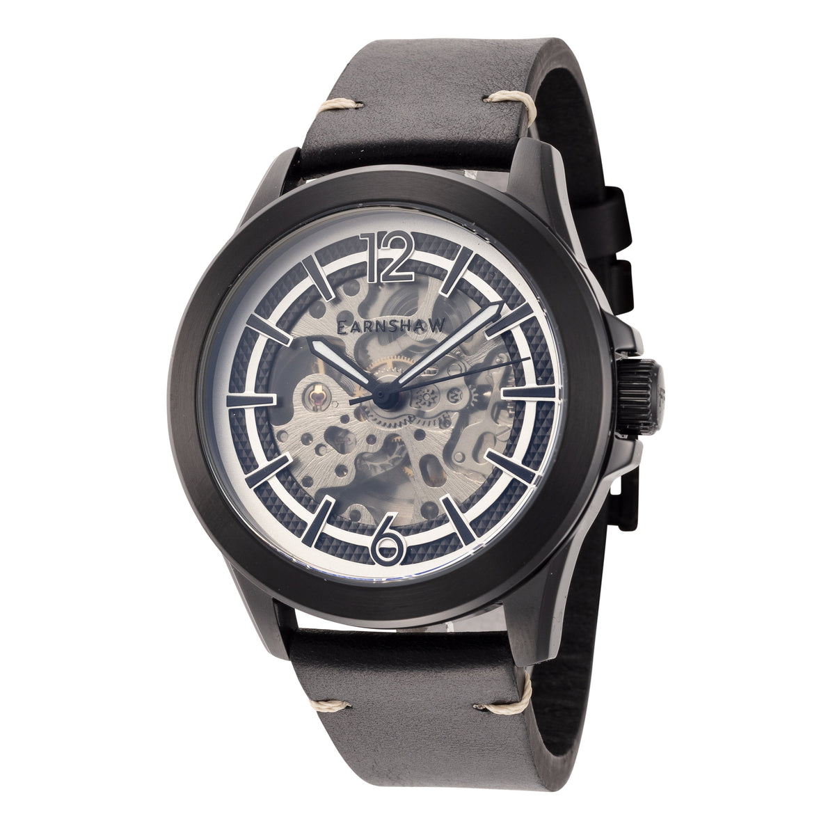 Thomas Earnshaw Men's Murray Skeleton 43mm Automatic Watch