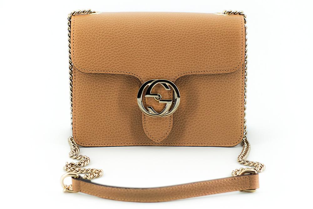 Gucci Dollar Shoulder Bag in  Calf Leather