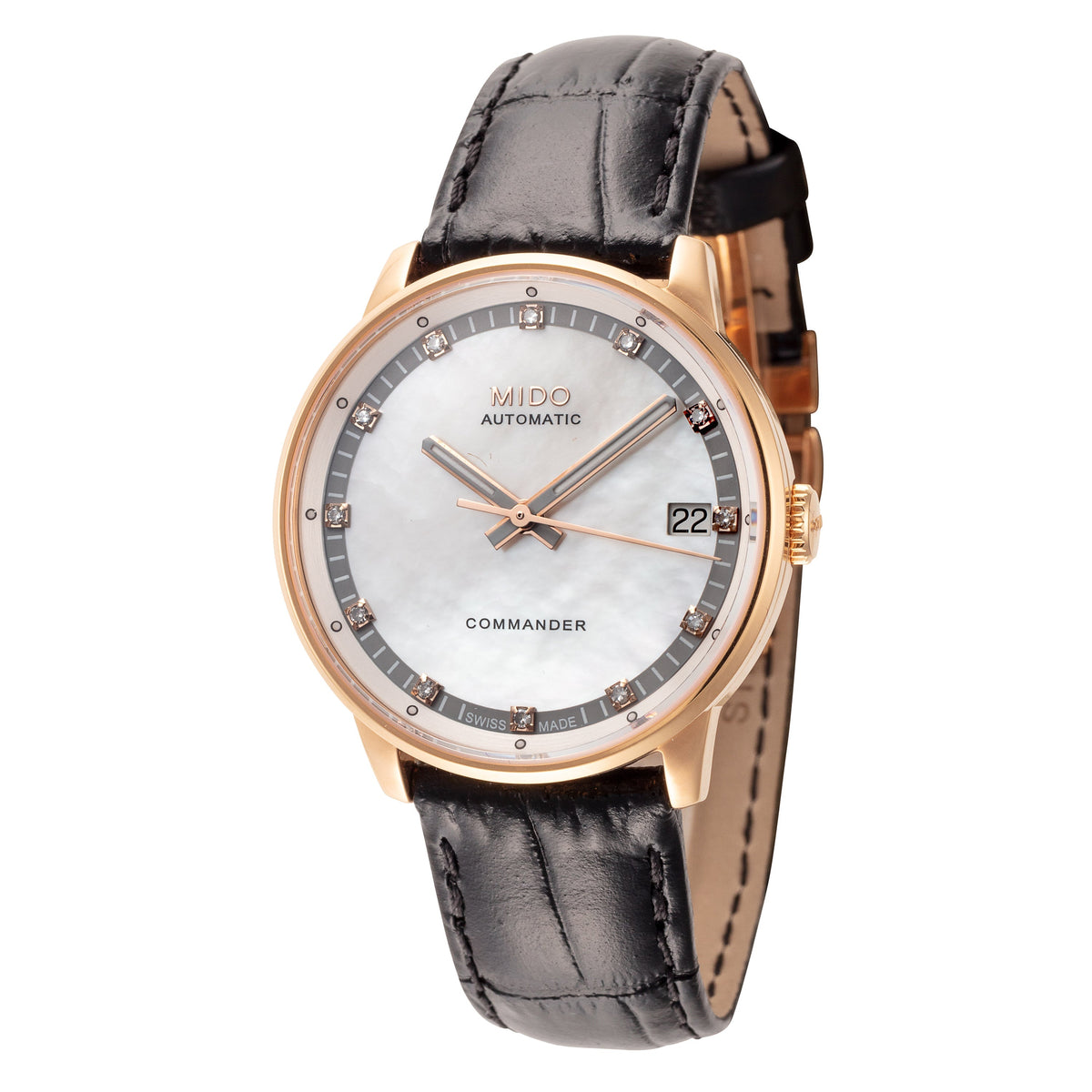 Mido Women's M016.207.36.116.80 Commander II 33mm Automatic Watch