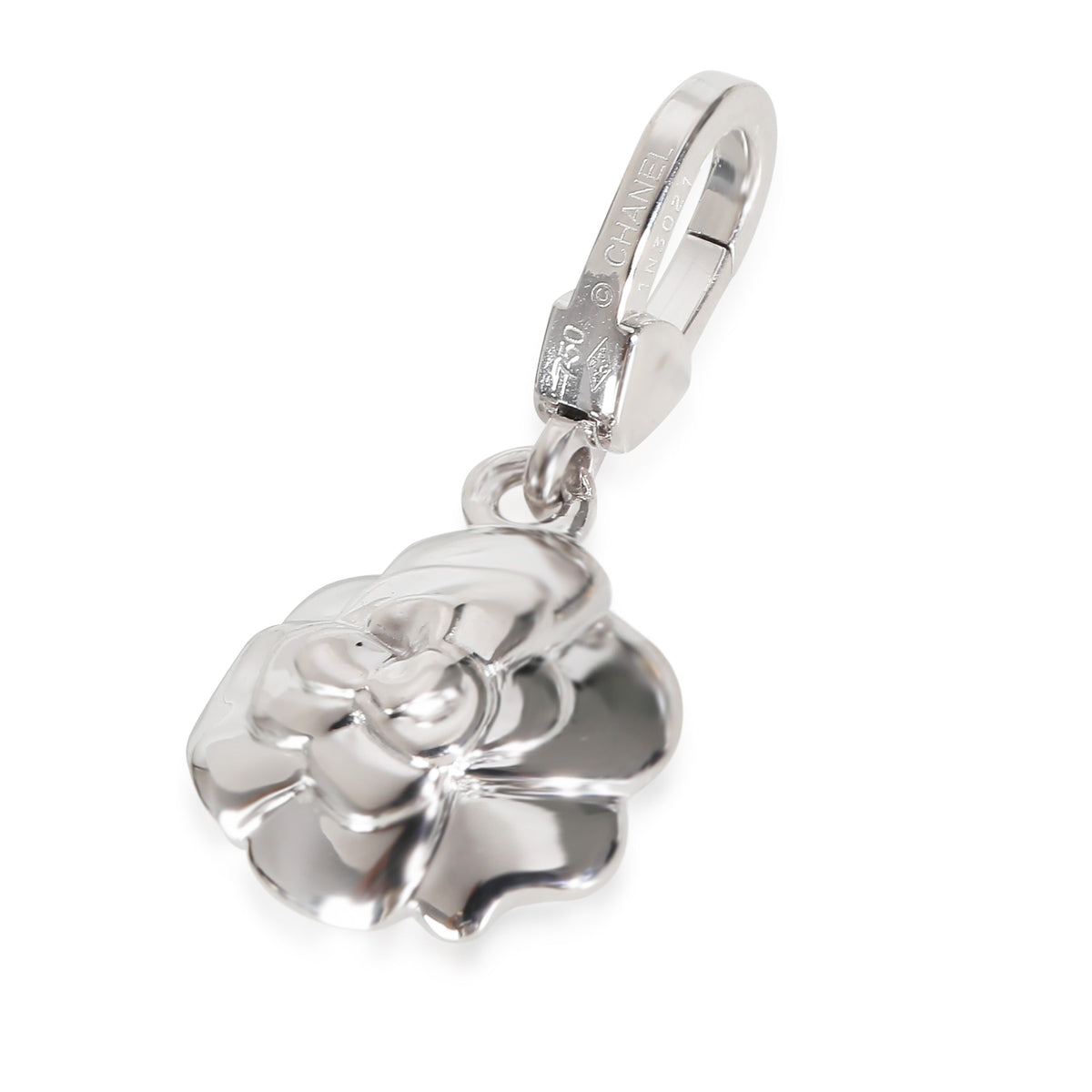 Chanel Camelia Charms in 18k White Gold