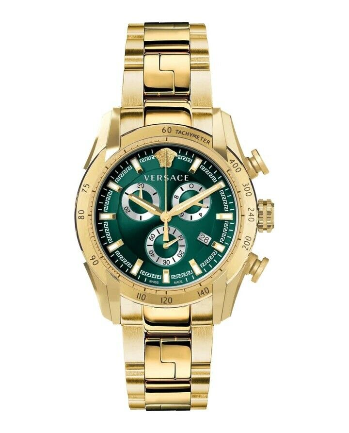 Versace Men's VE2I00621 V-Ray 44mm Quartz Watch