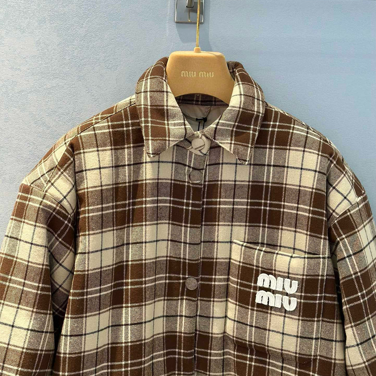 MIU M SHIRT JACKET