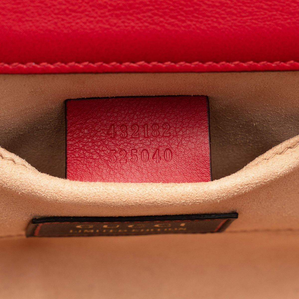 GUCCI Padlock Crystal Embellished Crossbody Bag