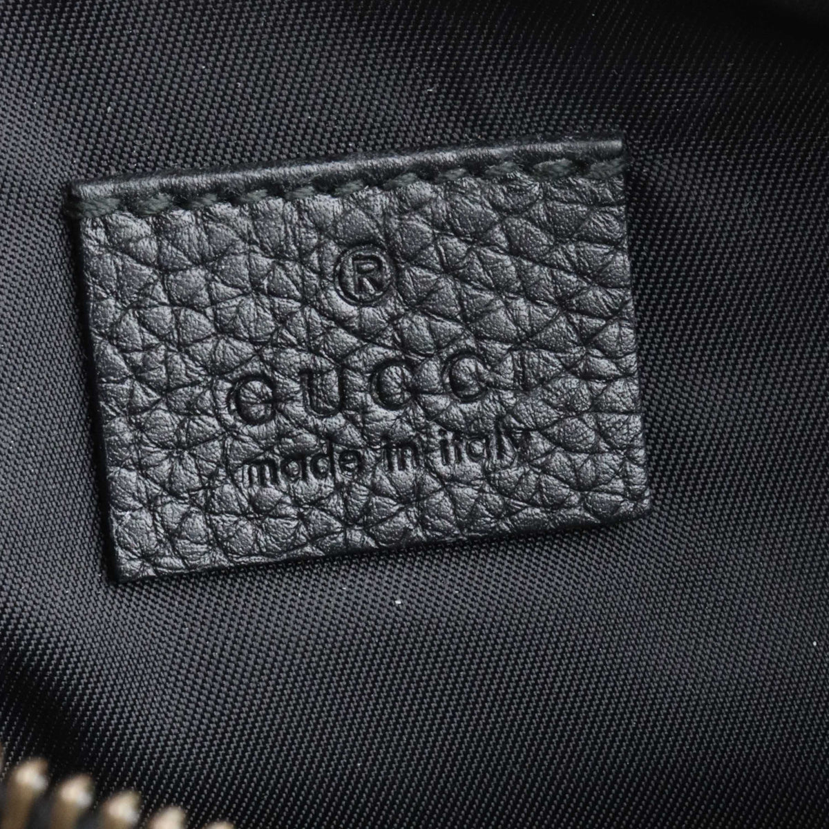 Gucci Bee Motif Crossbody Bag.
