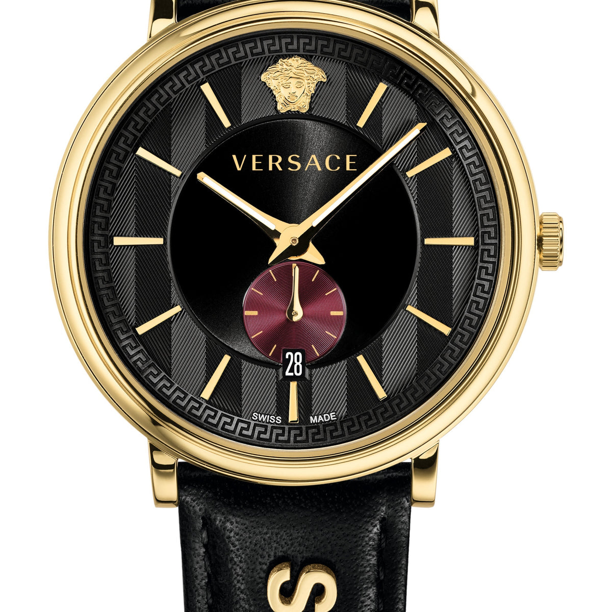Versace Men's Versace V-Circle 42mm Quartz Watch VBQ050017