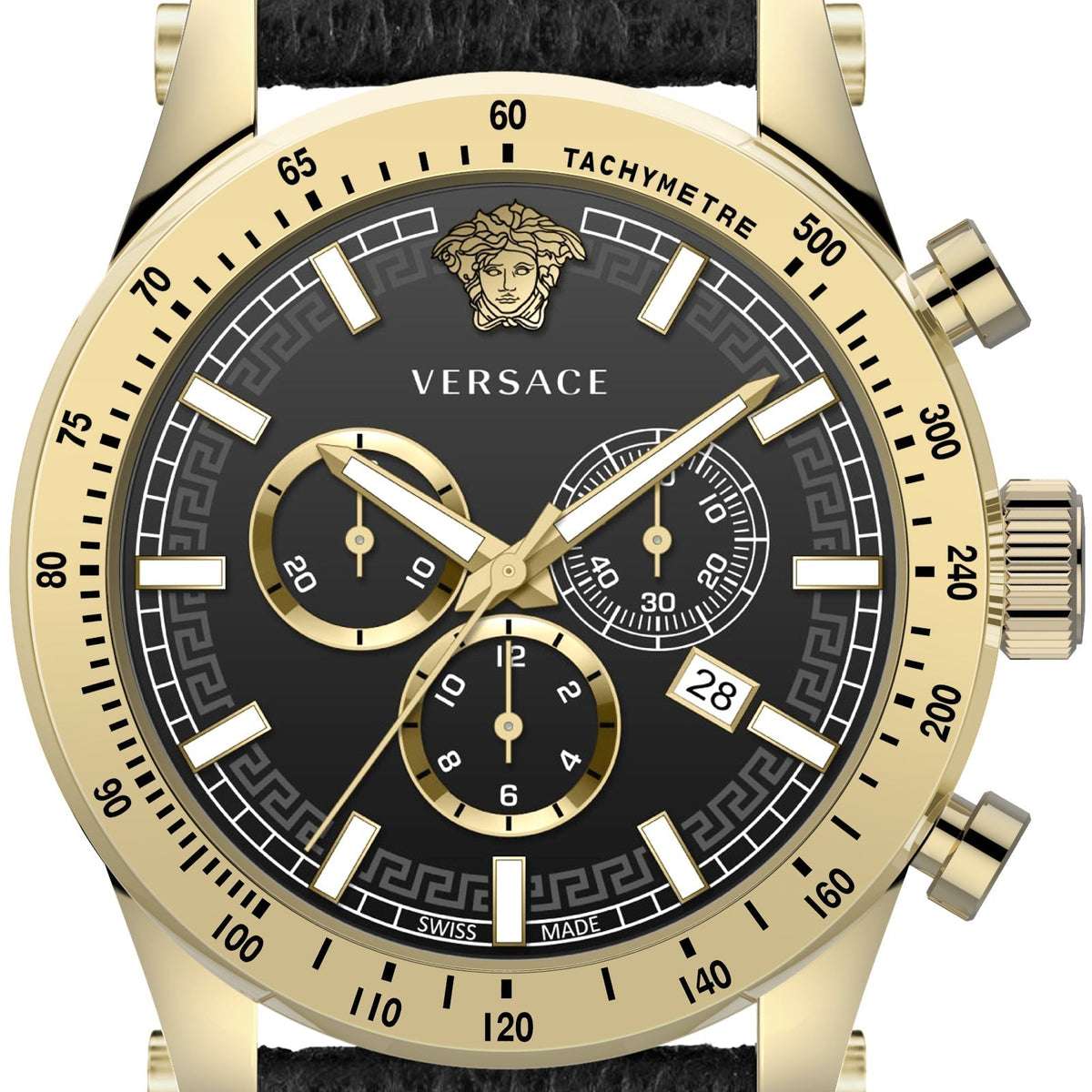 Versace Men's VEV800821 Chrono Sporty 44mm Quartz Watch