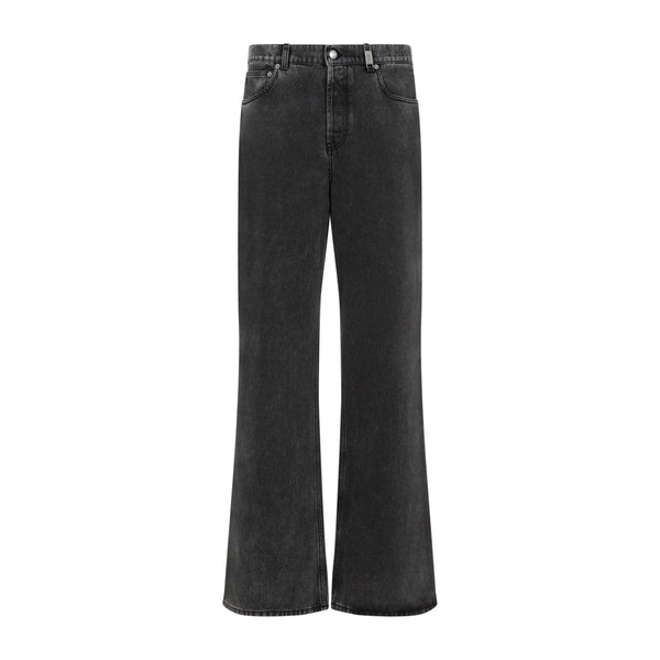 Alexander Mcqueen Low Rise Baggy Jeans Men
