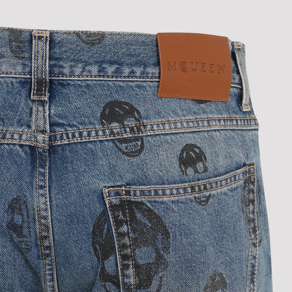 Alexander Mcqueen Cotton Jeans Men