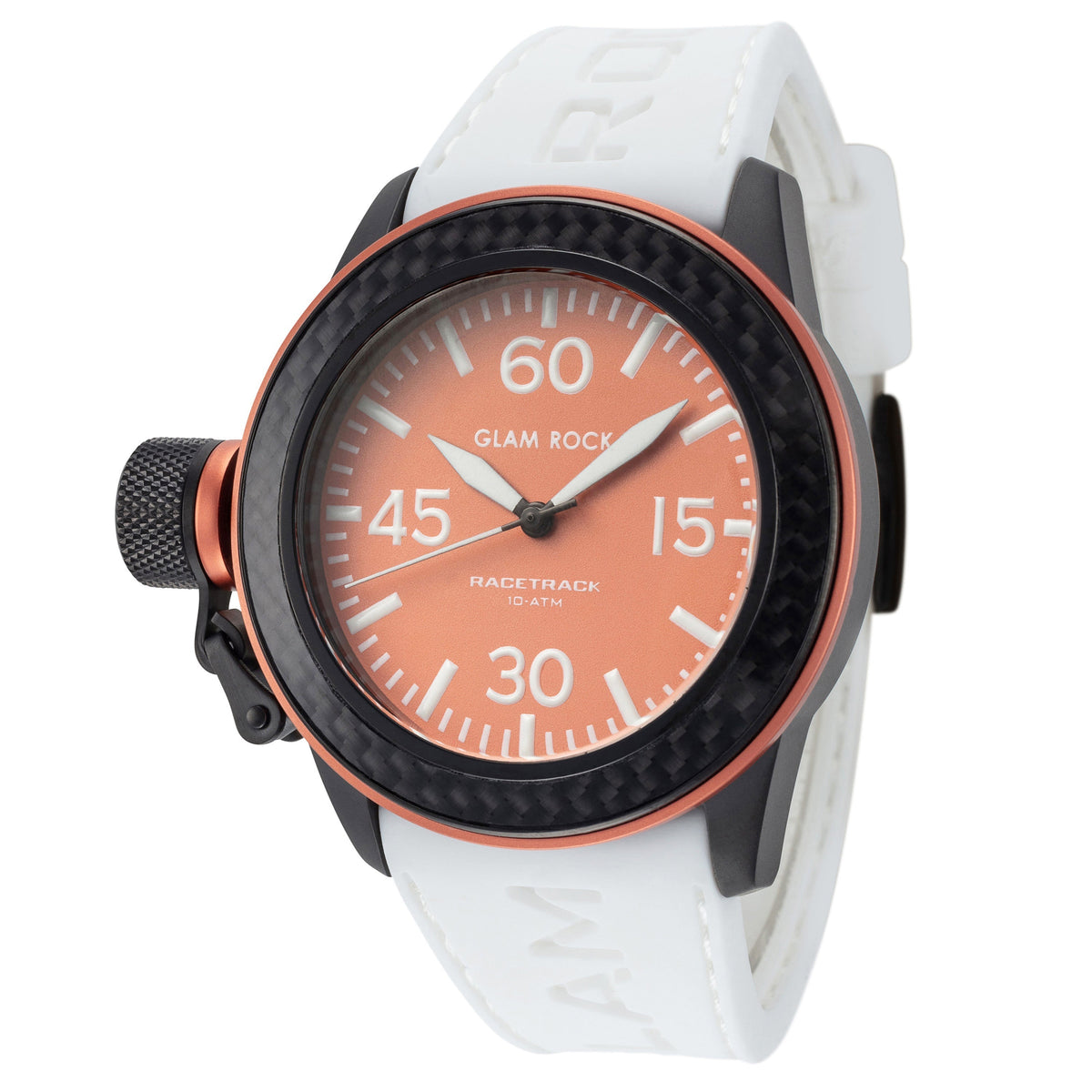 Glam Rock Womens Racetrack 40mm Quartz Watch