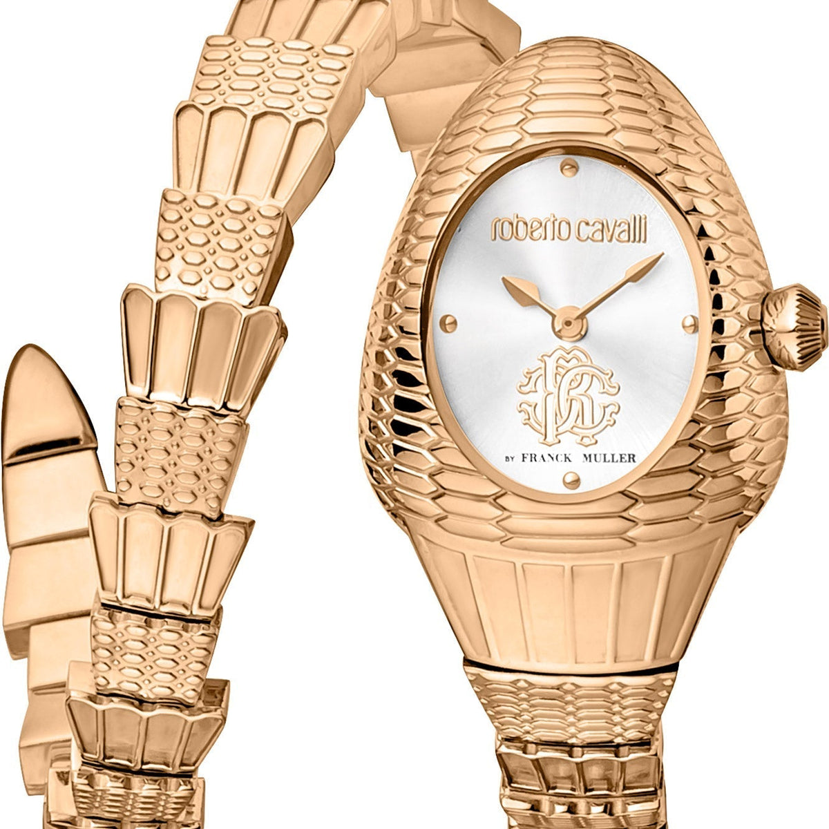 Roberto Cavalli by Franck Muller Women's Enchanted Snake 24mm Quartz Watch