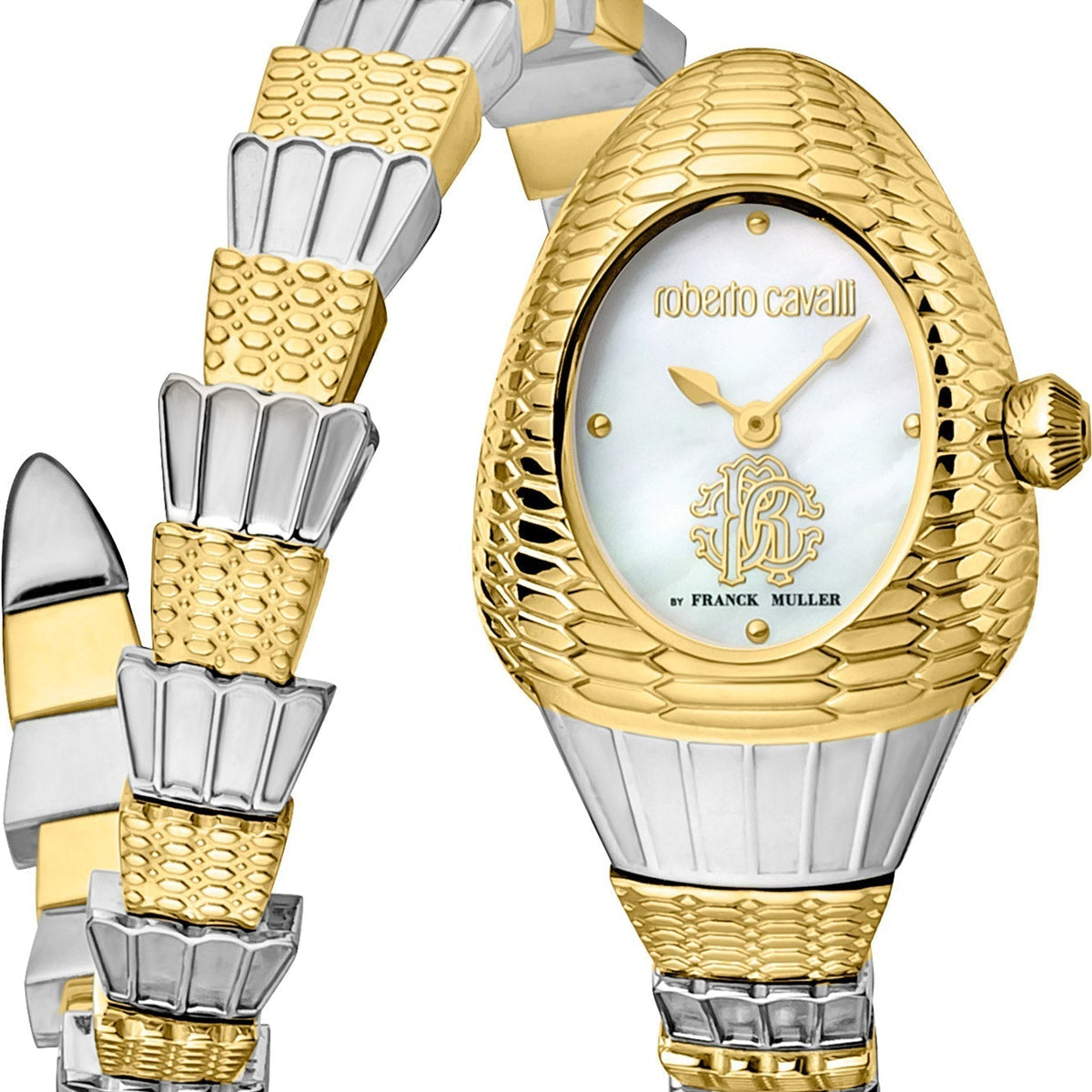 Roberto Cavalli by Franck Muller Women's Enchanted Snake 24mm Quartz Watch