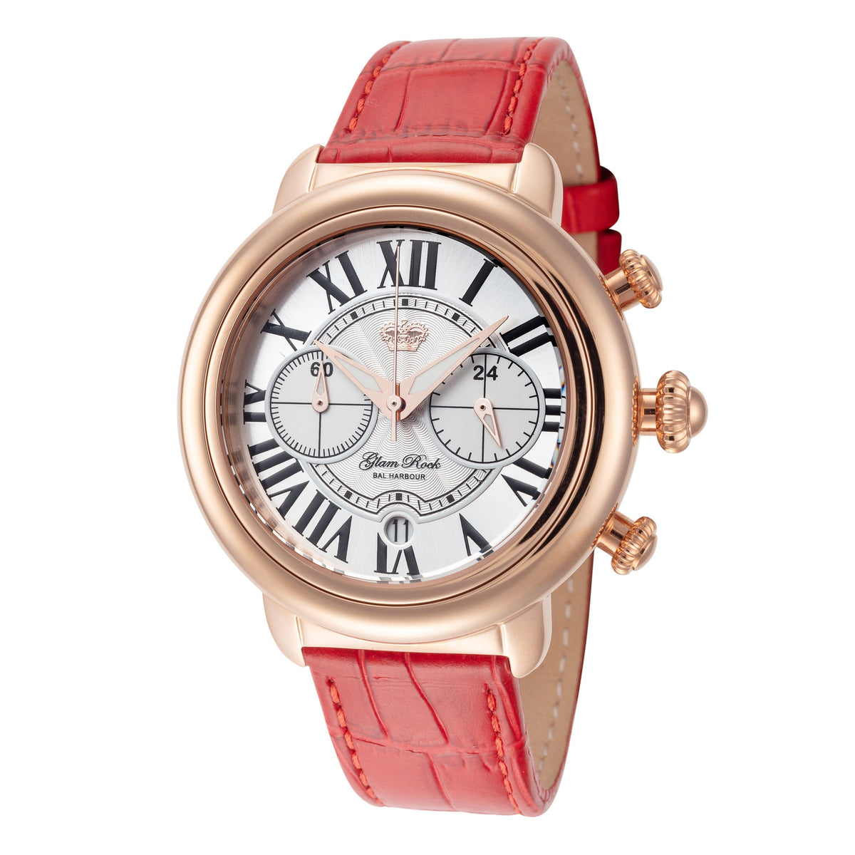 Glam Rock Women's Ball Harbour 40mm Quartz Chronograph Watch
