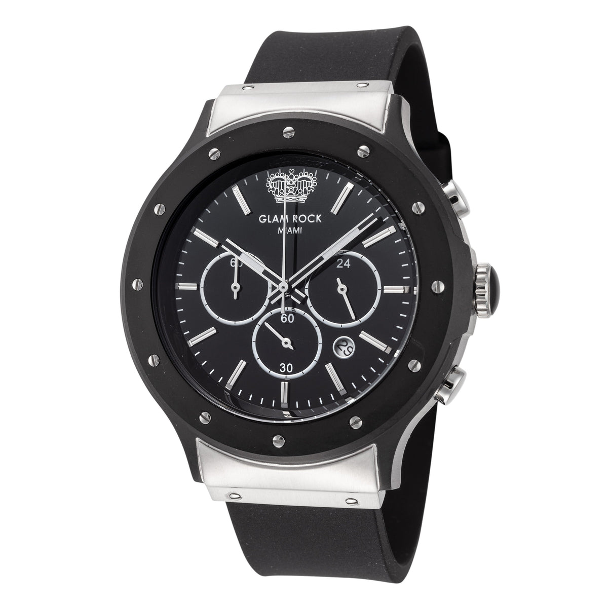Glam Rock Men's Marine 45mm Quartz Chronograph Watch