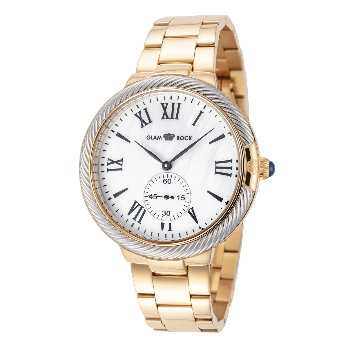 Glam Rock Women's Twisted 40mm Quartz Watch
