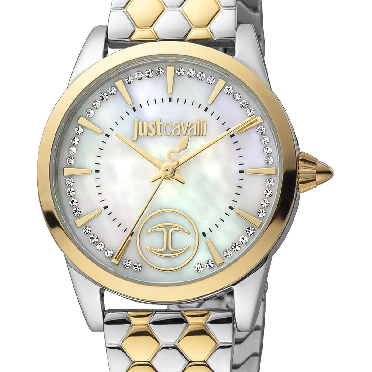 Just Cavalli Women's Glam Chic Donna affascinante 32mm Quartz Watch