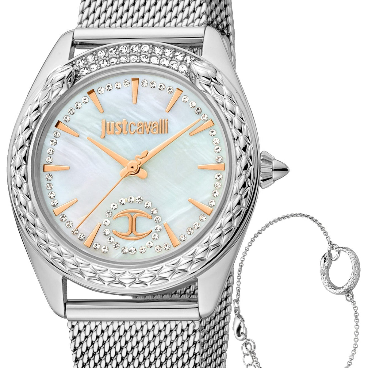 Just Cavalli Women's Animalier Prestigio 2 34mm Quartz Watch