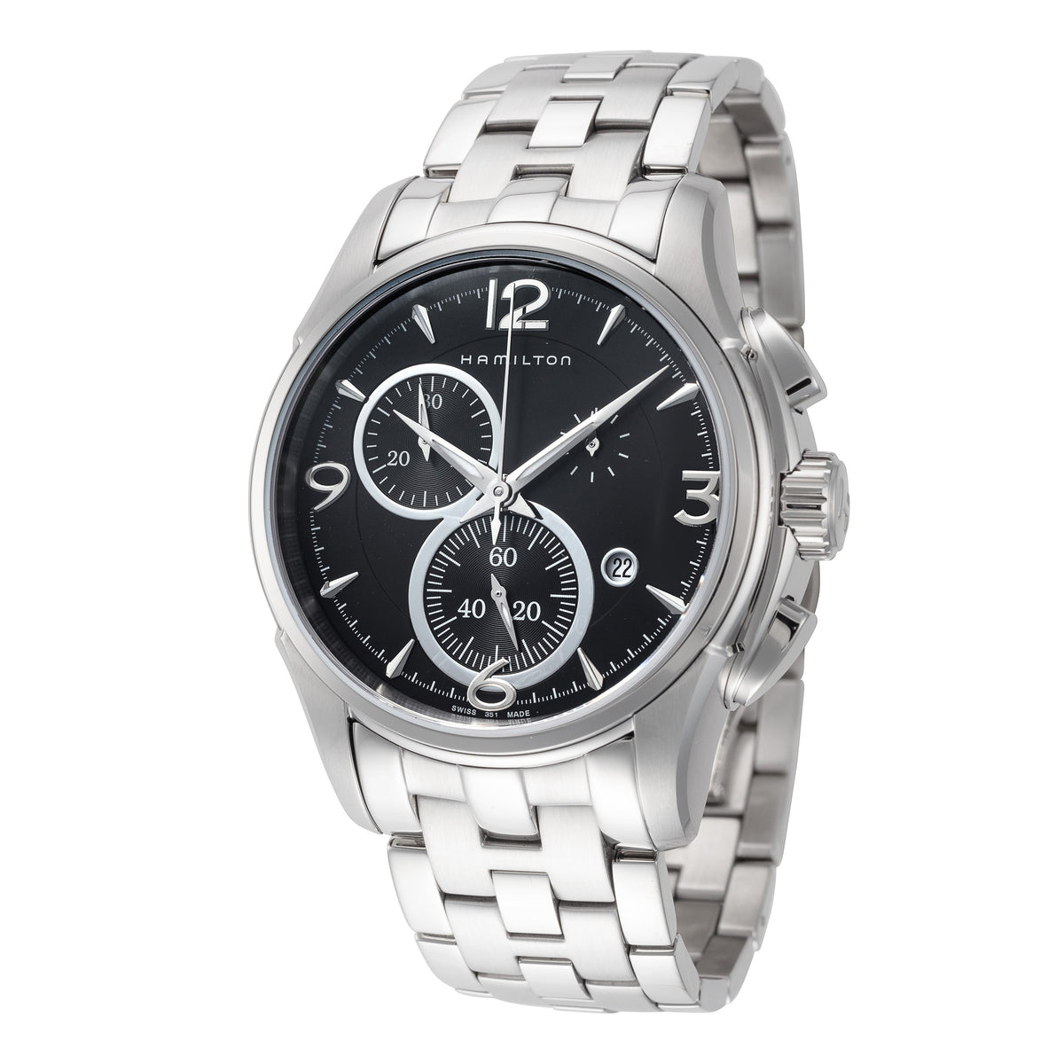 Hamilton Men's Jazzmaster 42mm Quartz Chronograph Watch